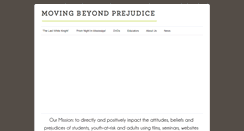 Desktop Screenshot of movingbeyondprejudice.com